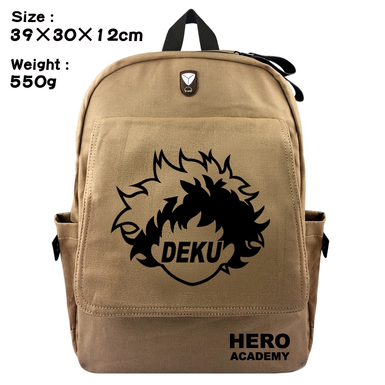 Canvas Bag My Hero Academia Backpack