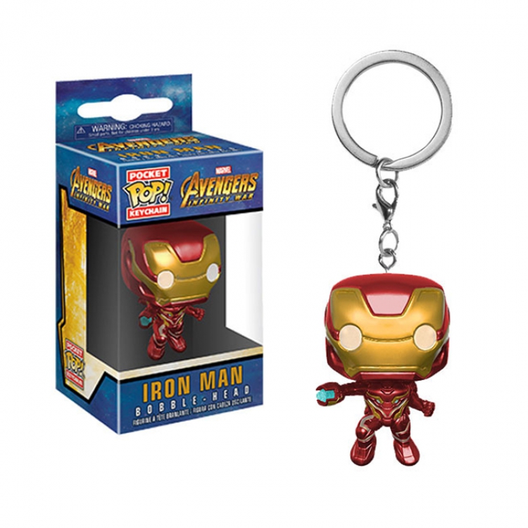 Key Chain The avengers allianc Iron Man 4CM