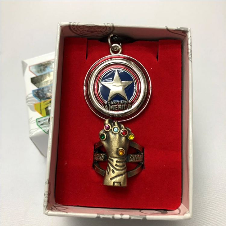 Ring Necklace The avengers allianc Thanos A Set