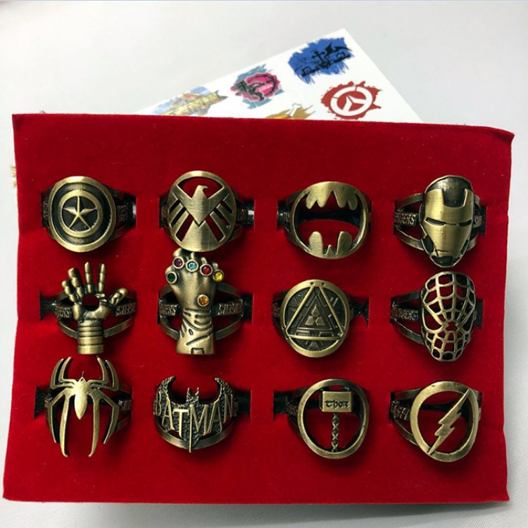 Ring The avengers allianc Price For 12 Pcs A Set