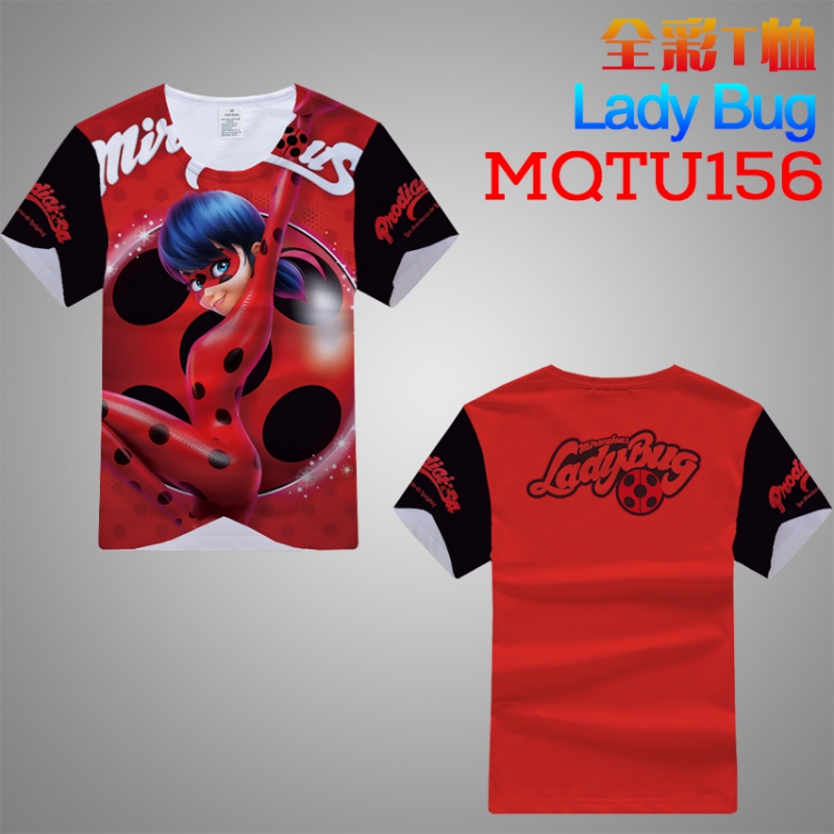MQTU156 Miraculous Ladybug Modal T-Shirt M L XL XXL XXXL