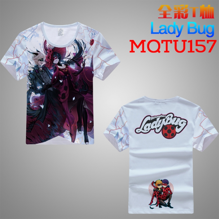 MQTU157 Miraculous Ladybug Modal T-Shirt M L XL XXL XXXL