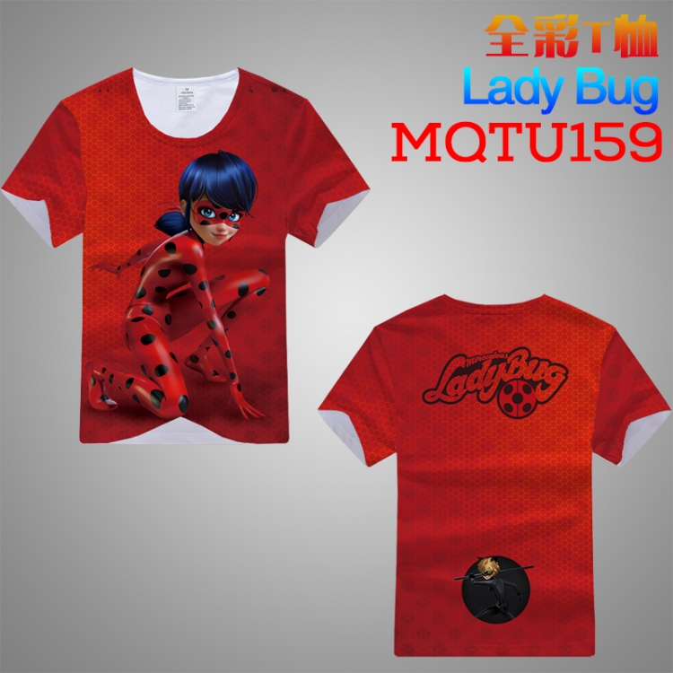 MQTU159 Miraculous Ladybug Modal T-Shirt M L XL XXL XXXL