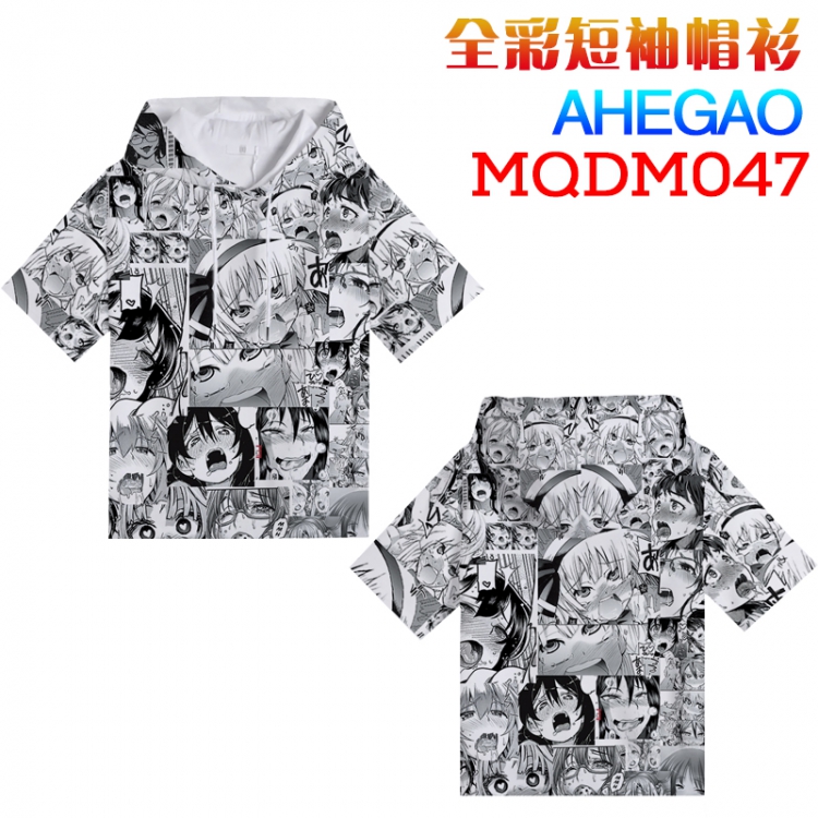 MQDM047 Ahegao Peace T-shirt  M L XL XXL XXXL