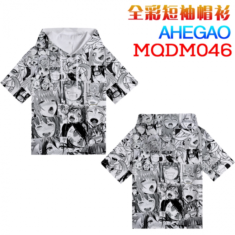 MQDM046 Ahegao Peace T-shirt  M L XL XXL XXXL