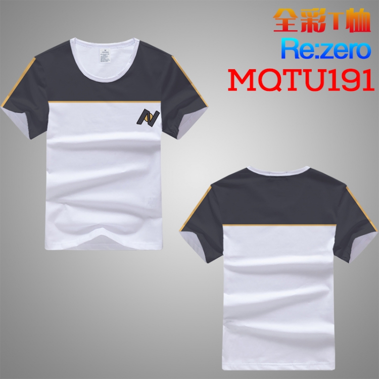 T-shirt Re:Zero kara Hajimeru Isekai Seikatsu Double-sided M L XL XXL XXXL MQTU191