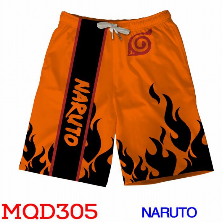 Naruto MQD305 beach shorts M, LX, XL, XXL, XXXL