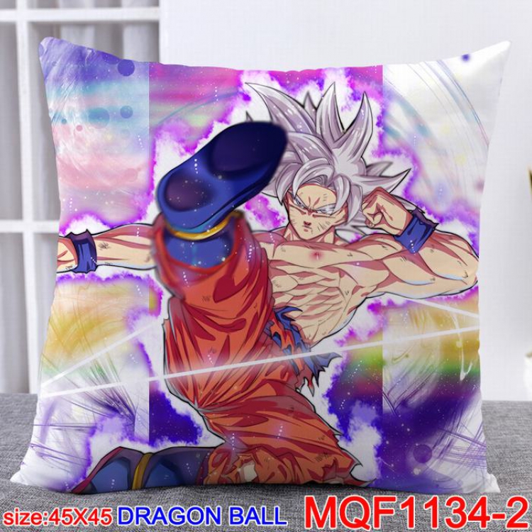 Dragon Ball MQF1134-2 single-sided full color pillow pillow 45X45CM