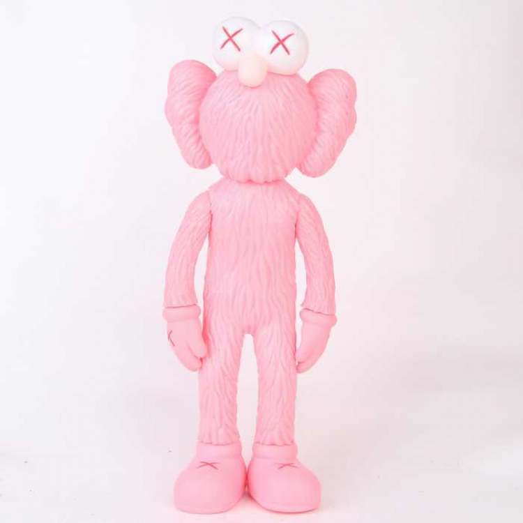 Trend doll pink KAWS doll bag decoration 30CM a box of 50