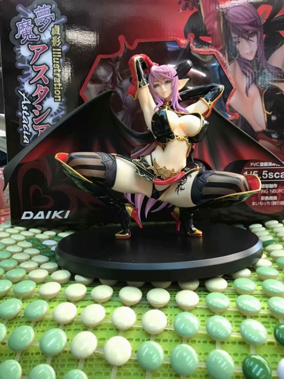DAIKI  Succubus Demon  Astacia  Beautiful girl  Figure One box of 8 40X16X30CM