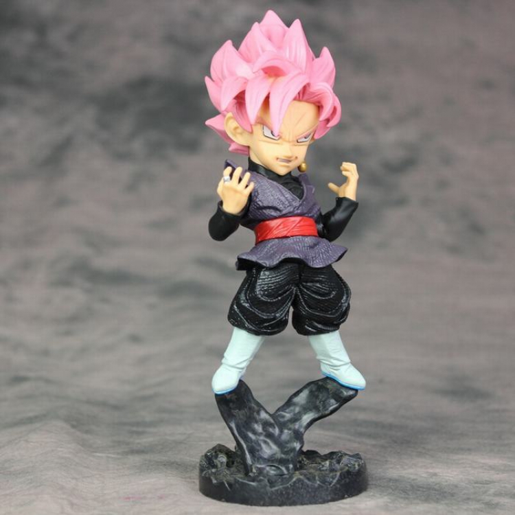 DRAGON BALL Son Goku Pink hair Standing posture Figure