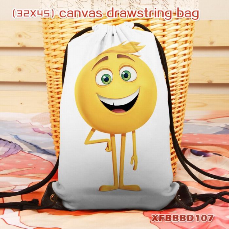 The Emoji Movie canvas backpack 32X45CM XFBBBD107