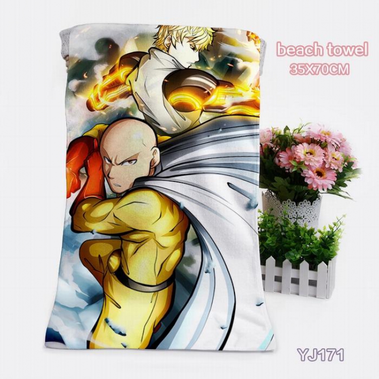 One Punch Man Anime bath towel 35X70CM YJ171