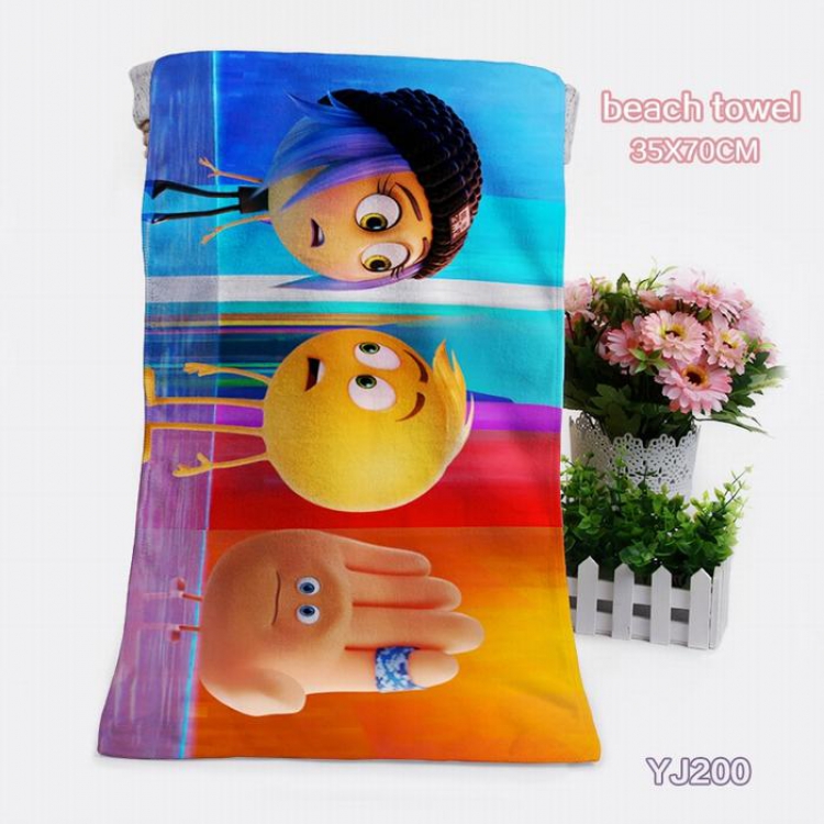 The Emoji Movie bath towel 35X70CM YJ200