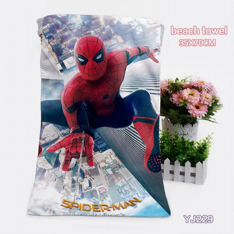 Spiderman bath towel 35X70CM YJ229