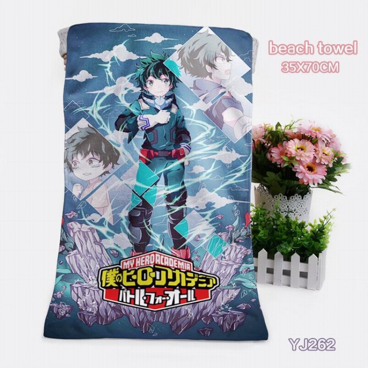 My Hero Academia Anime bath towel 35X70CM YJ262