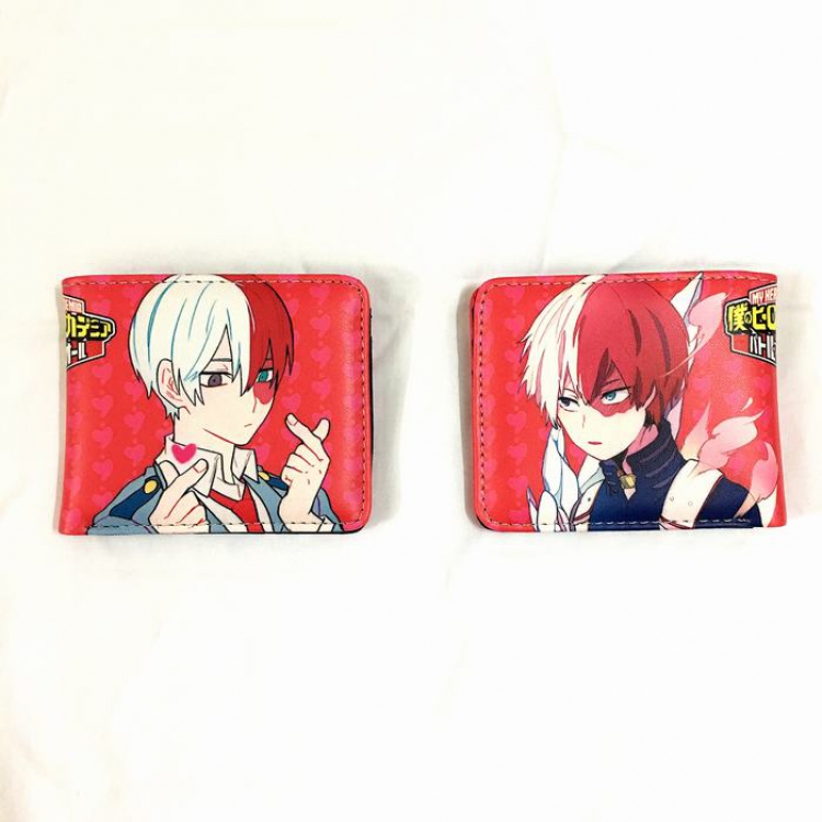 My Hero Academia red Short wallet purse