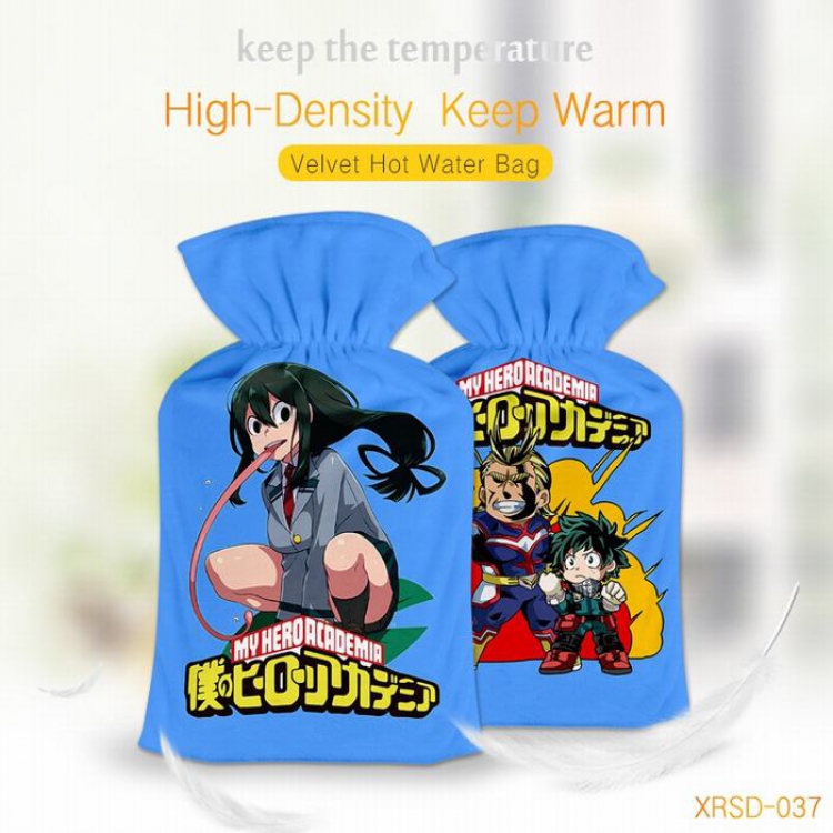 My Hero Academia Anime Fine plush Can be wash rubber Warm water bag XRSD037