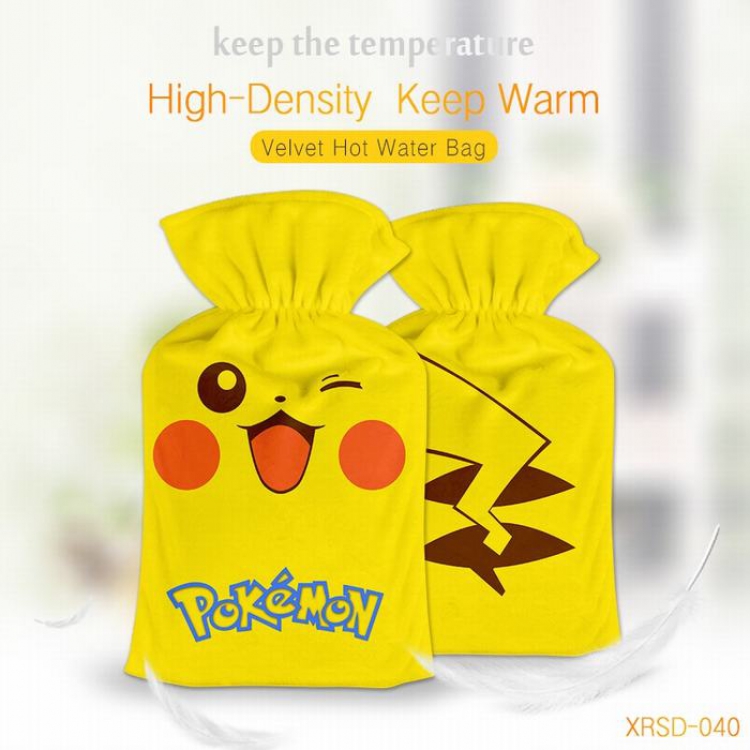 Pokemon Anime Fine plush Can be wash rubber Warm water bag XRSD040