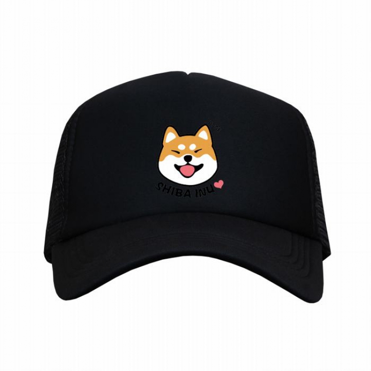 Doge black reseau Breathable Hat