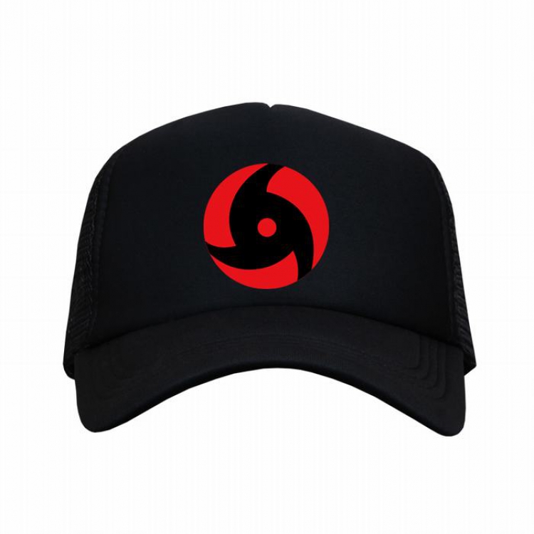 Naruto Uchiha Itachi Sharingan Black reseau Breathable Hat
