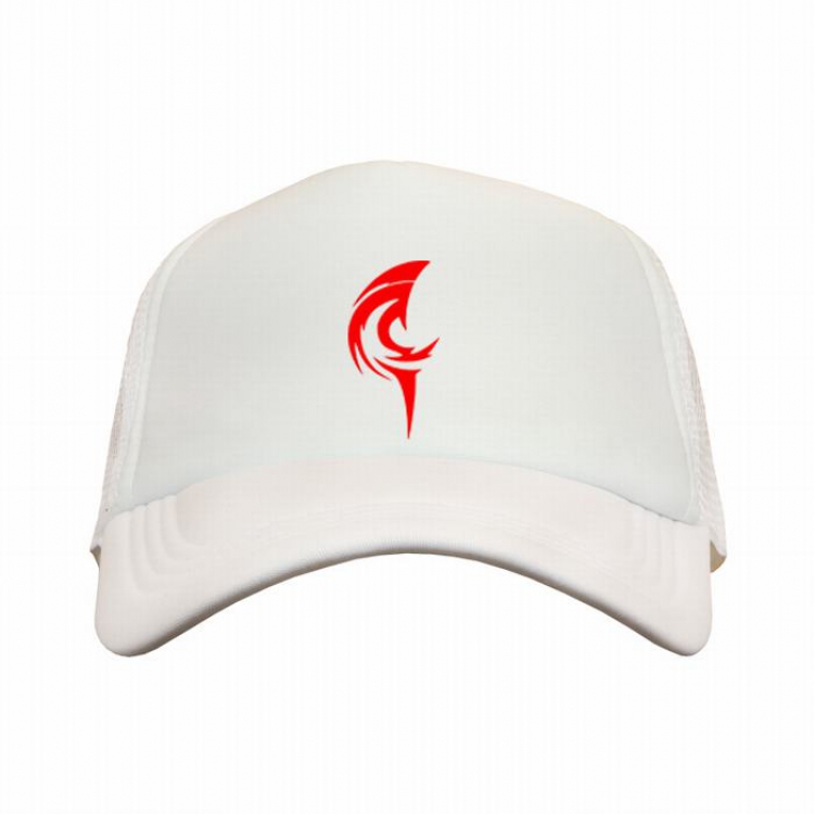 Fate stay night Curse white reseau Breathable Hat