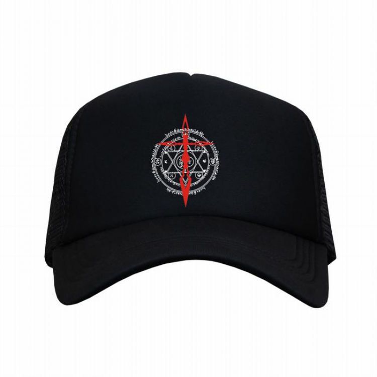 Fate stay night Black reseau Breathable Hat
