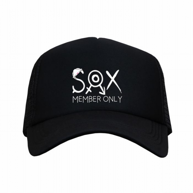 SOX Black reseau Breathable Hat