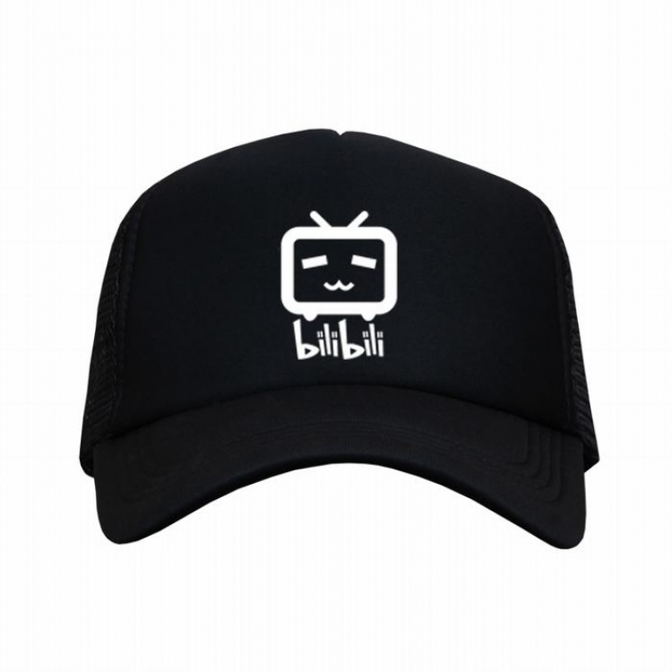Small TV Black reseau Breathable Hat