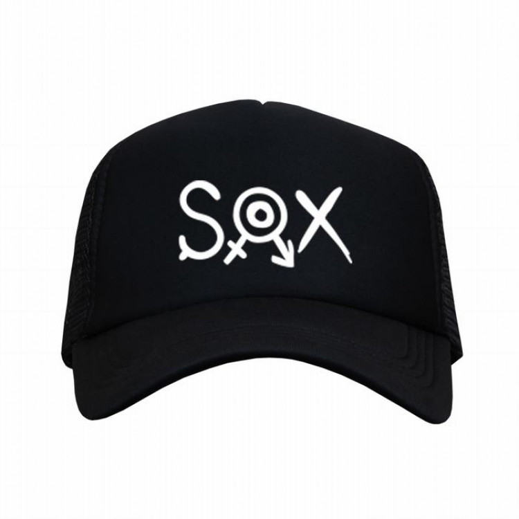 SOX Black reseau Breathable Hat A style