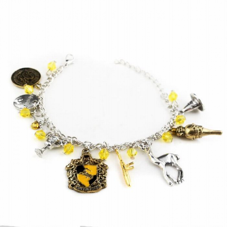 Harry Potter Hufflepuff Retro Bracelet 5 PCS Price For 1 pcs