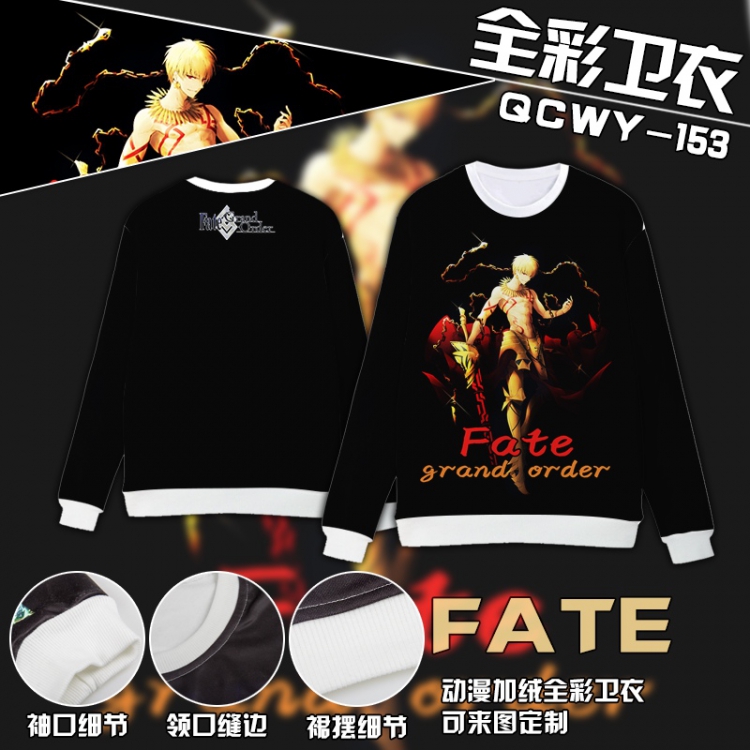 Fate Full Color Plush sweater QCWY153 S M L XL XXL XXL