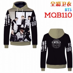 BTS sweater MQB110 patch pocke...