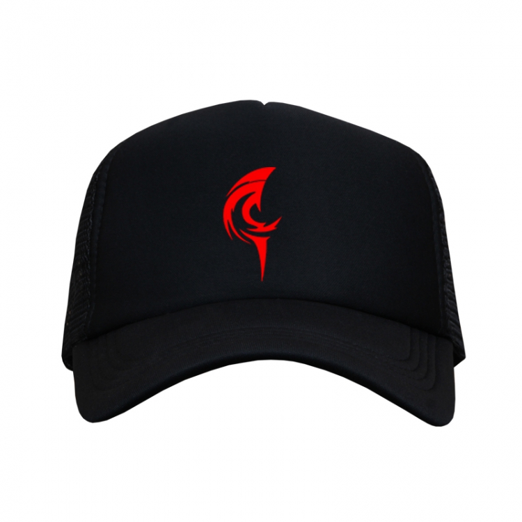 Fate stay night Curse Black Mesh material Sunhat