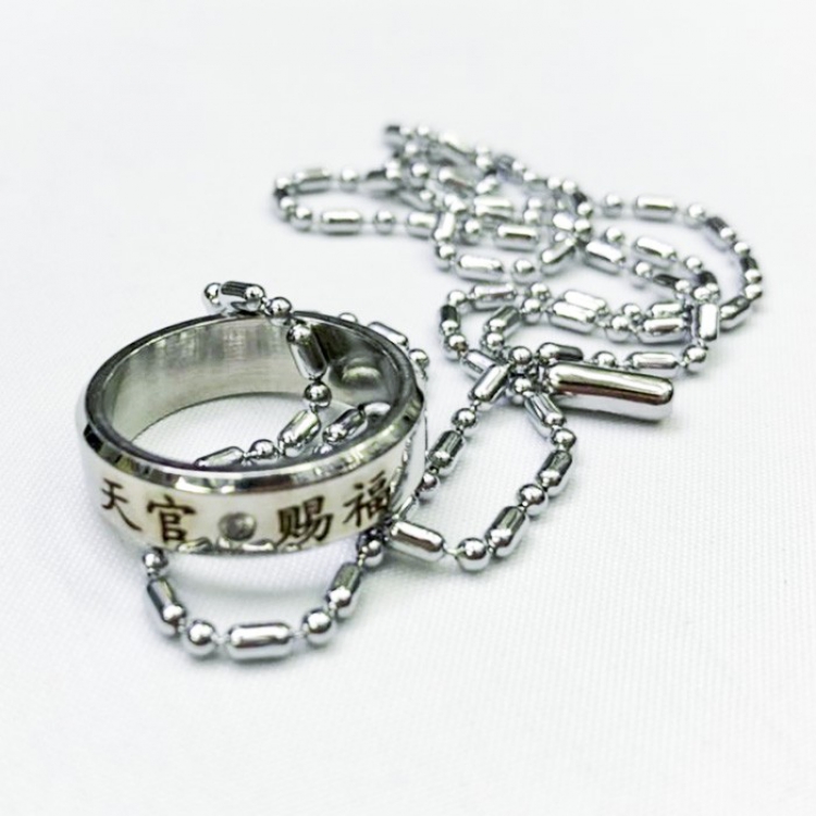 Heavenly blessing Stainless steel Ring Necklace