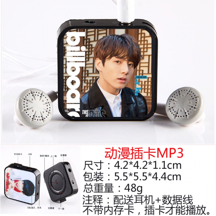 BTS 1 Movement Run Mini MP3 player Support memory card