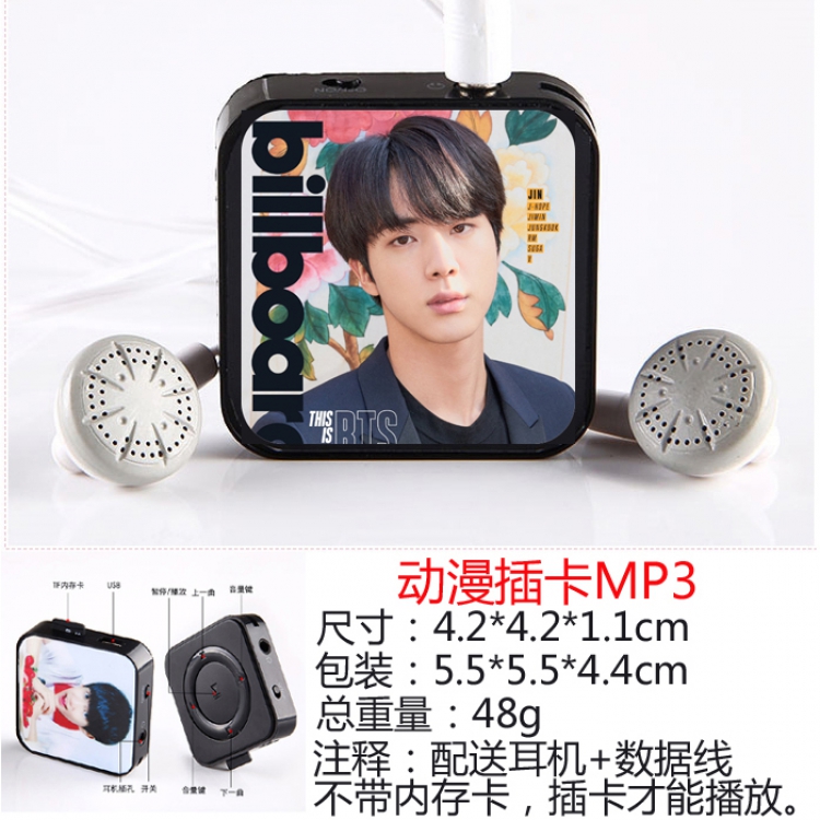 BTS 2 Movement Run Mini MP3 player Support memory card