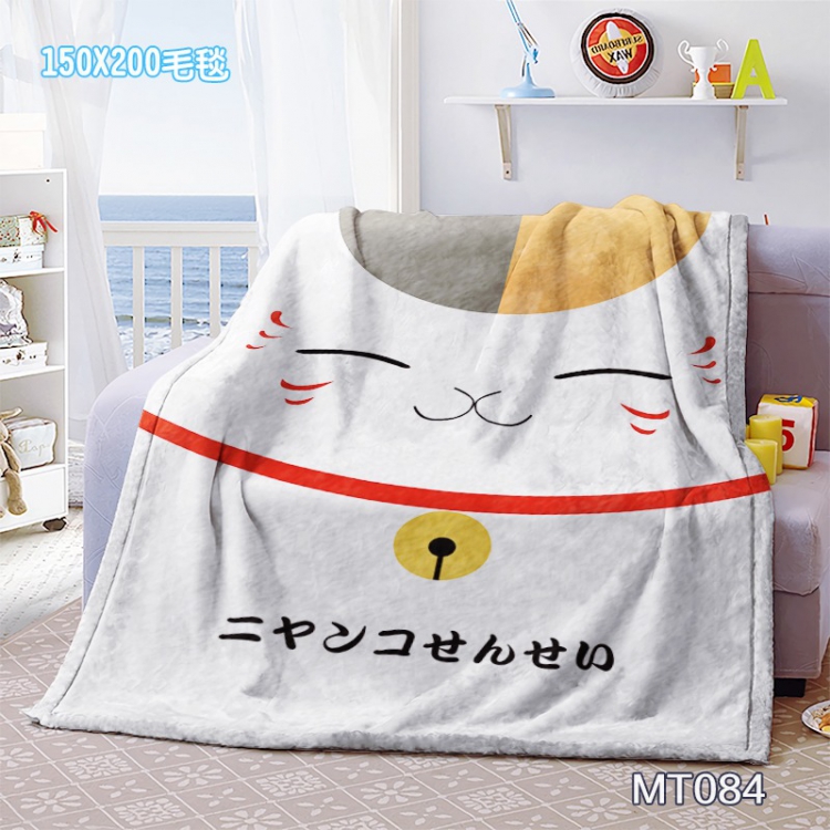 Natsume_Yuujintyou Anime Oversized Mink cashmere blankets 150x200cm MT084