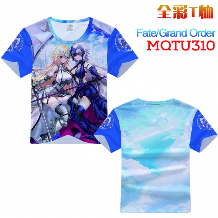 Fate grand order Modal Full Color Short Sleeve T-Shirt M L XL XXL XXXL MQTU310