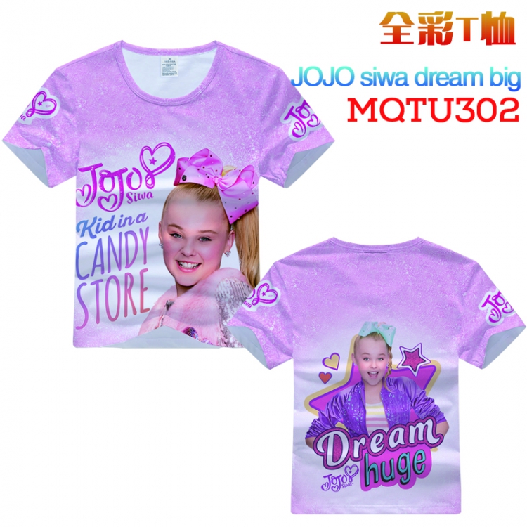 JOJO siwa dream big Modal Full Color Short Sleeve T-Shirt M L XL XXL XXXL MQTU302