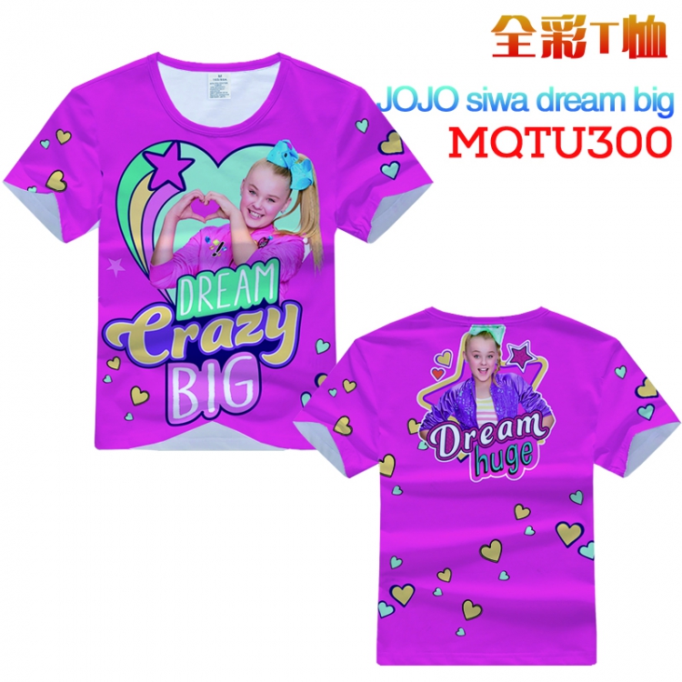 JOJO siwa dream big Modal Full Color Short Sleeve T-Shirt M L XL XXL XXXL MQTU300