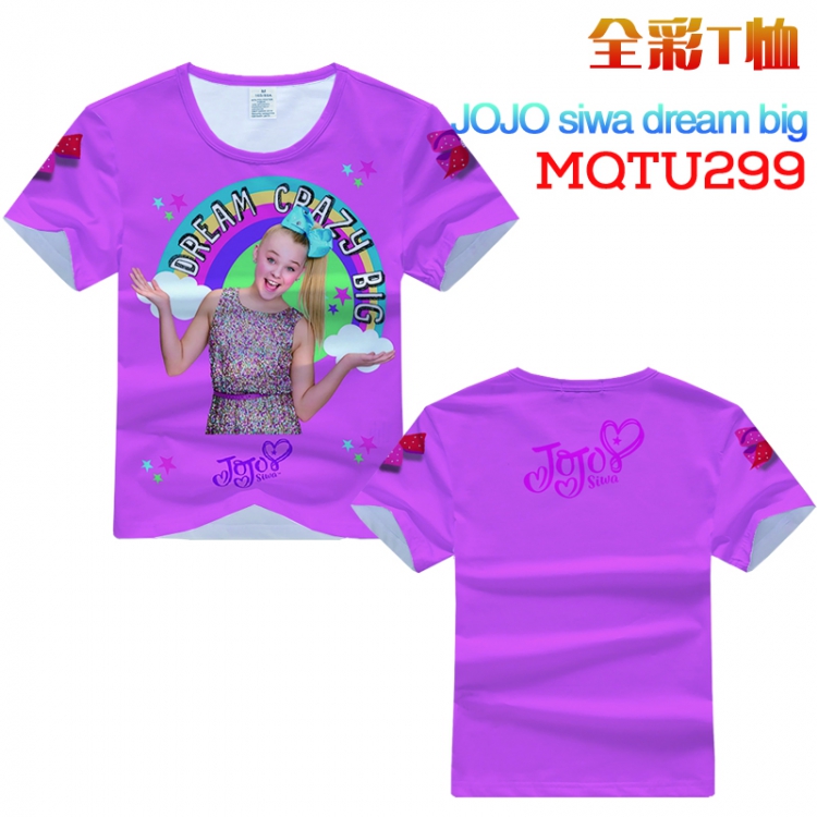 JOJO siwa dream big Modal Full Color Short Sleeve T-Shirt M L XL XXL XXXL MQTU299