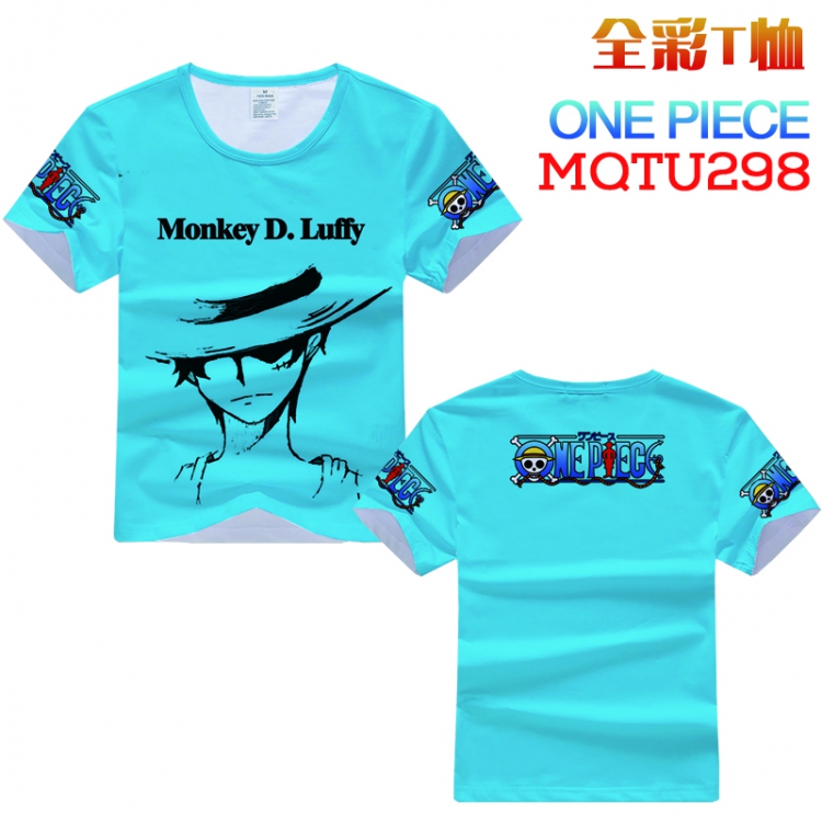 One Piece Modal Full Color Short Sleeve T-Shirt M L XL XXL XXXL MQTU298