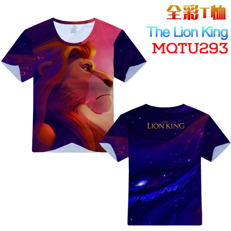 The Lion King Modal Full Color Short Sleeve T-Shirt M L XL XXL XXXL MQTU293