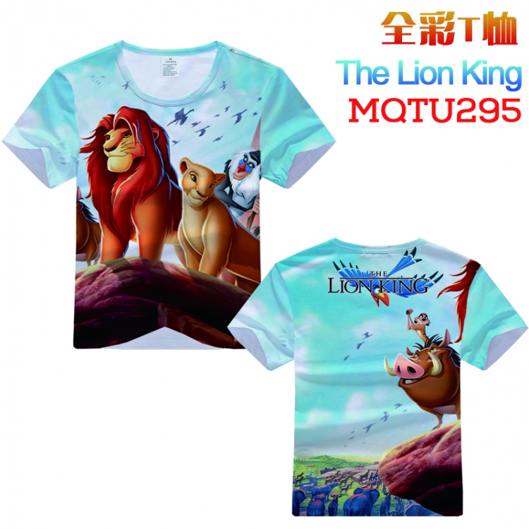 The Lion King Modal Full Color Short Sleeve T-Shirt M L XL XXL XXXL MQTU295