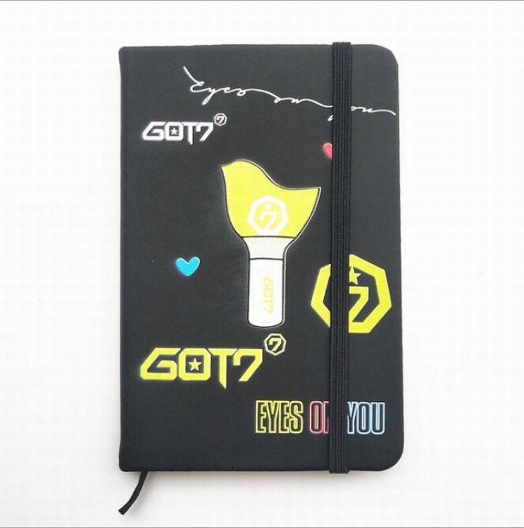 GOT 7 Bird light Cortex notebook Style A 9x14cm 105g price for 5 pcs