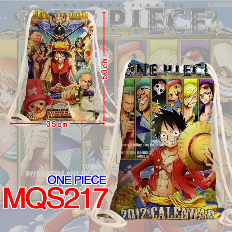 One Piece Double sided Full Color bag backpack Beam pocket 35X50CM MQS217