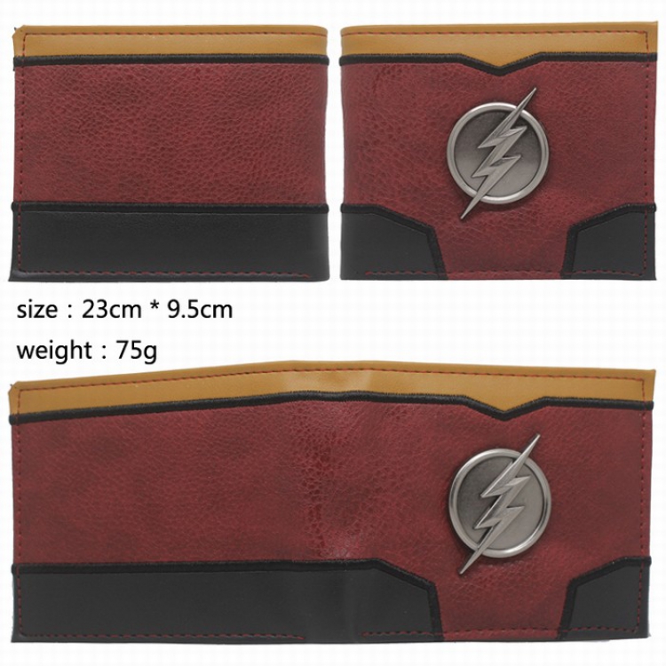 The Flash PU Wallet Purse 23X9.5CM 75G