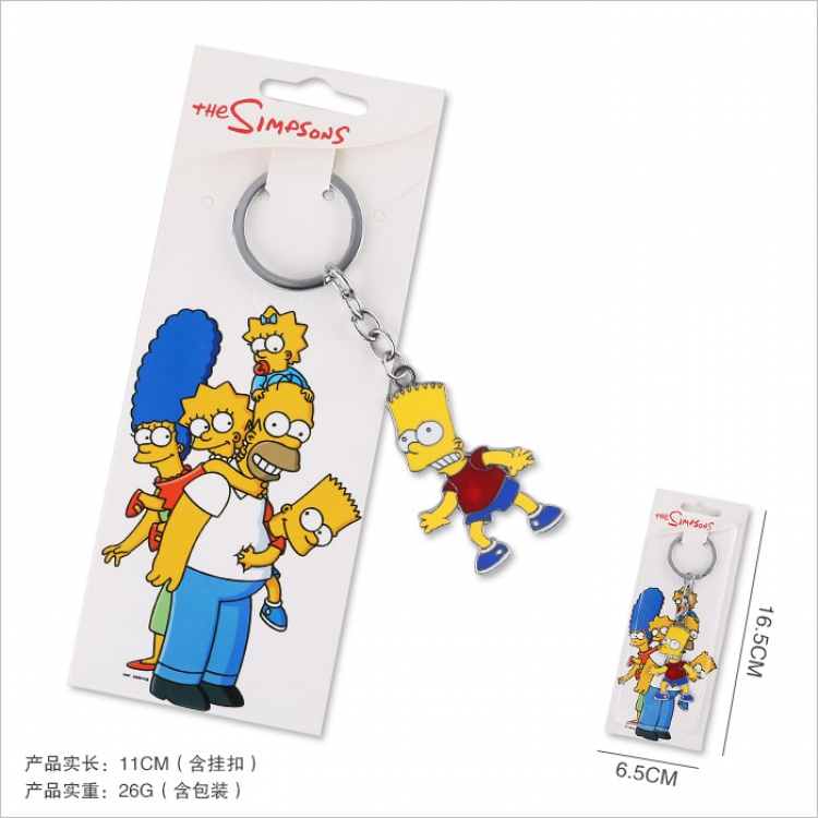 The Simpsons Homer Metal keychain pendant A style price for 5 pcs
