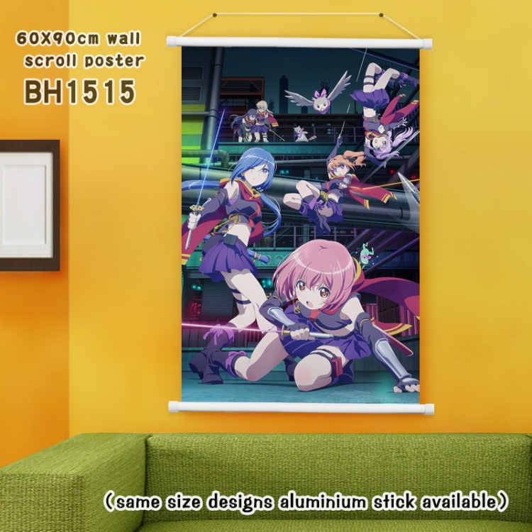 RELEASE THE SPYCE White Plastic rod Cloth painting Wall Scroll 60X90CM BH1515